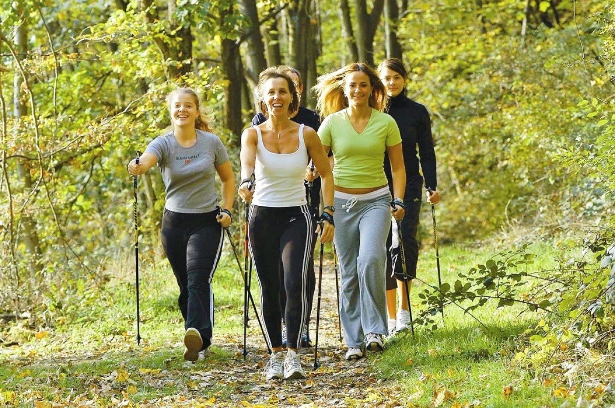 Nordic Walking al aire libre